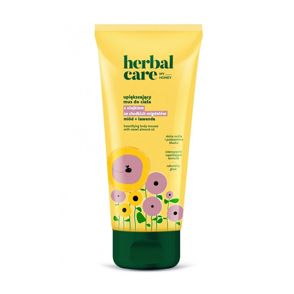 Мус для тіла Farmona Herbal Care My Honey Beautifying Body Mousse з олією солодкого мигдалю, 200 мл
